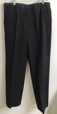 Dolce Gabbana Men’s Black Dress Slacks Cotton Straight Leg Size 32/29