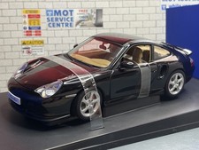 1:18 *BOXED* AUTOart 77833 PORSCHE 911 (996) TURBO (Black) LHD MODEL CAR *RARE*!