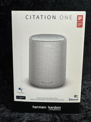 Harman Kardon Citation ONE - Gray (Smart Speaker, Bluetooth Speaker, Smart Home)