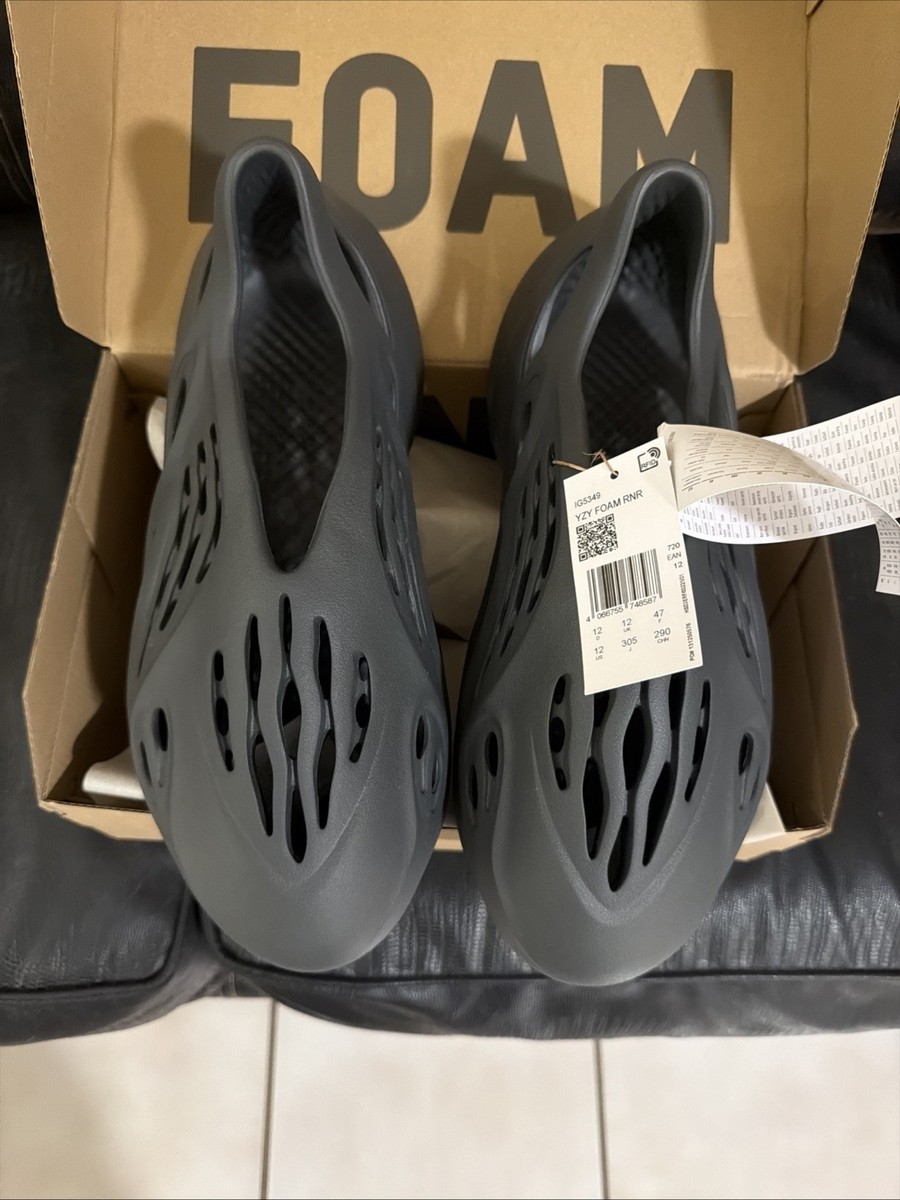 Adidas Yeezy Foam Runner YZY Foam RNR Carbon IG5349 US 12 NEW | eBay