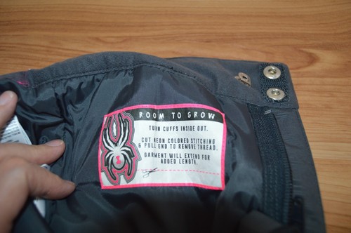 Spyder Olympia Ski/Snowboard Pants Black Girls Size 12 - Picture 18 of 18