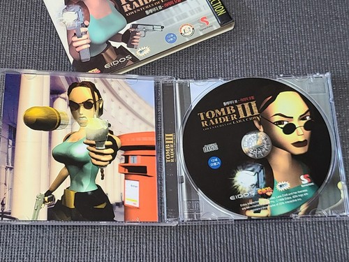 Tomb Raider 3 Adventures of Lara Croft PC Retro Game Korean Version Windows CD - Picture 10 of 11