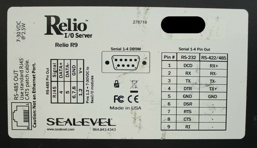 Relio Sealevel I/O server R9 with 2Gb SD Card - Picture 8 of 9