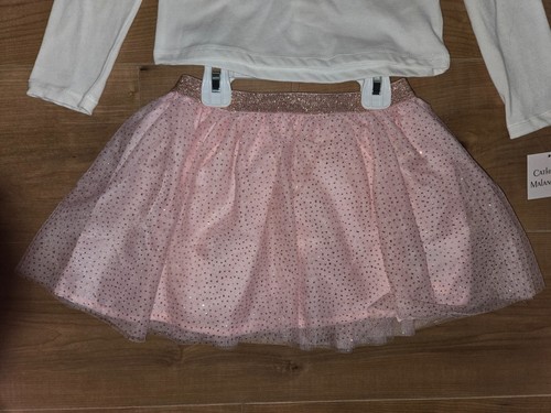 Catherine Malandrino Girls Size 5/6 Two Piece Skirt & Top Set "Purr-fect" Cat - Picture 4 of 9