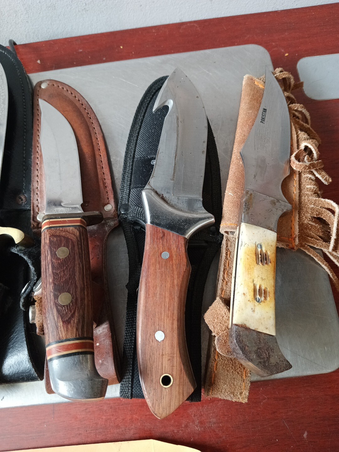 Lot Of 5 Hunting Knives eBay