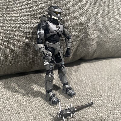 Halo 3 Spartan EOD Solider Steel Series 3 Weapon McFarlane