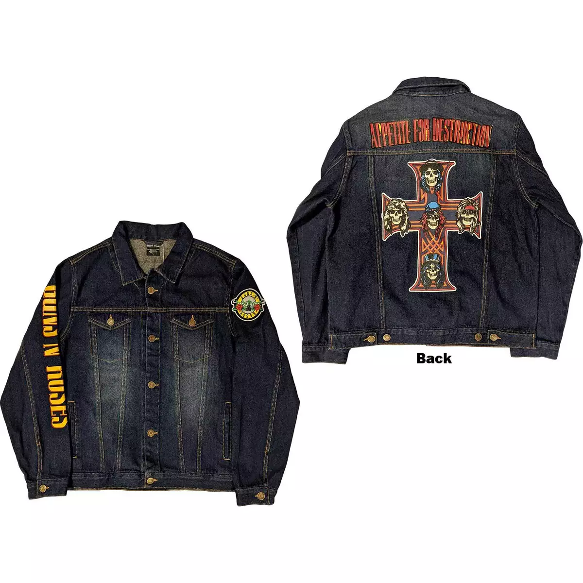 Guns n roses jean best sale jacket