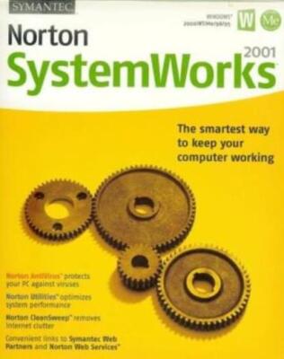 SystemWorks 2001 PC CD clean Internet history recover solve computer problems