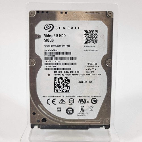 Seagate 2.5" Video 2.5 HDD 500GB SATA 6Gb/s HDD ST500VT000