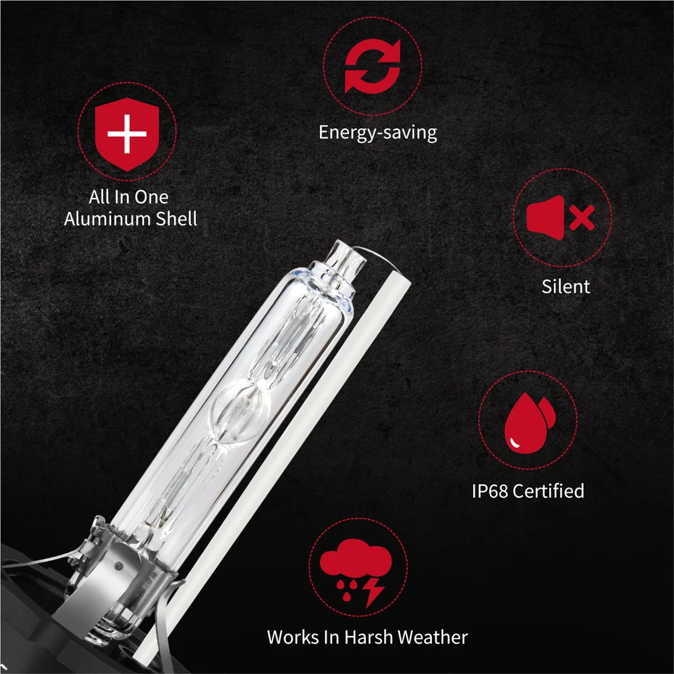 D2S HID Xenon Headlight Bulbs LOW BEAM For Mercedes-Benz CLS500 CLS55 CLS550 Foto 4 de 4