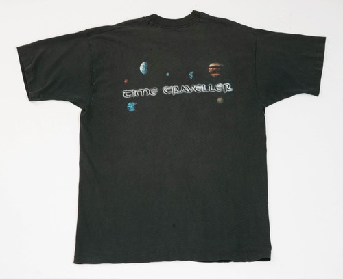T-shirt vintage Moody Blues uomo XL concerto band anni 90 punto singolo spazio sbiadito - Foto 2 di 18