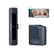 Kimafun Wireless Lavalier Microphone For Camera Smartphone,android Phone,lapel