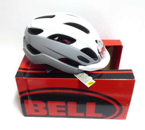 Bell Trace MIPS LED Matte White Silver | eBay