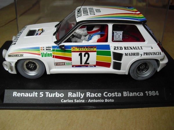 Fly A-1203 Renault 5 Turbo Sainz - Boto 1984 1/32  Coche Slot NEW