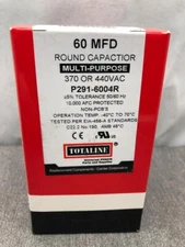 Totaline P291-6004R Round Run Capacitor 60 uf (MFD) 360 or 440 VAC