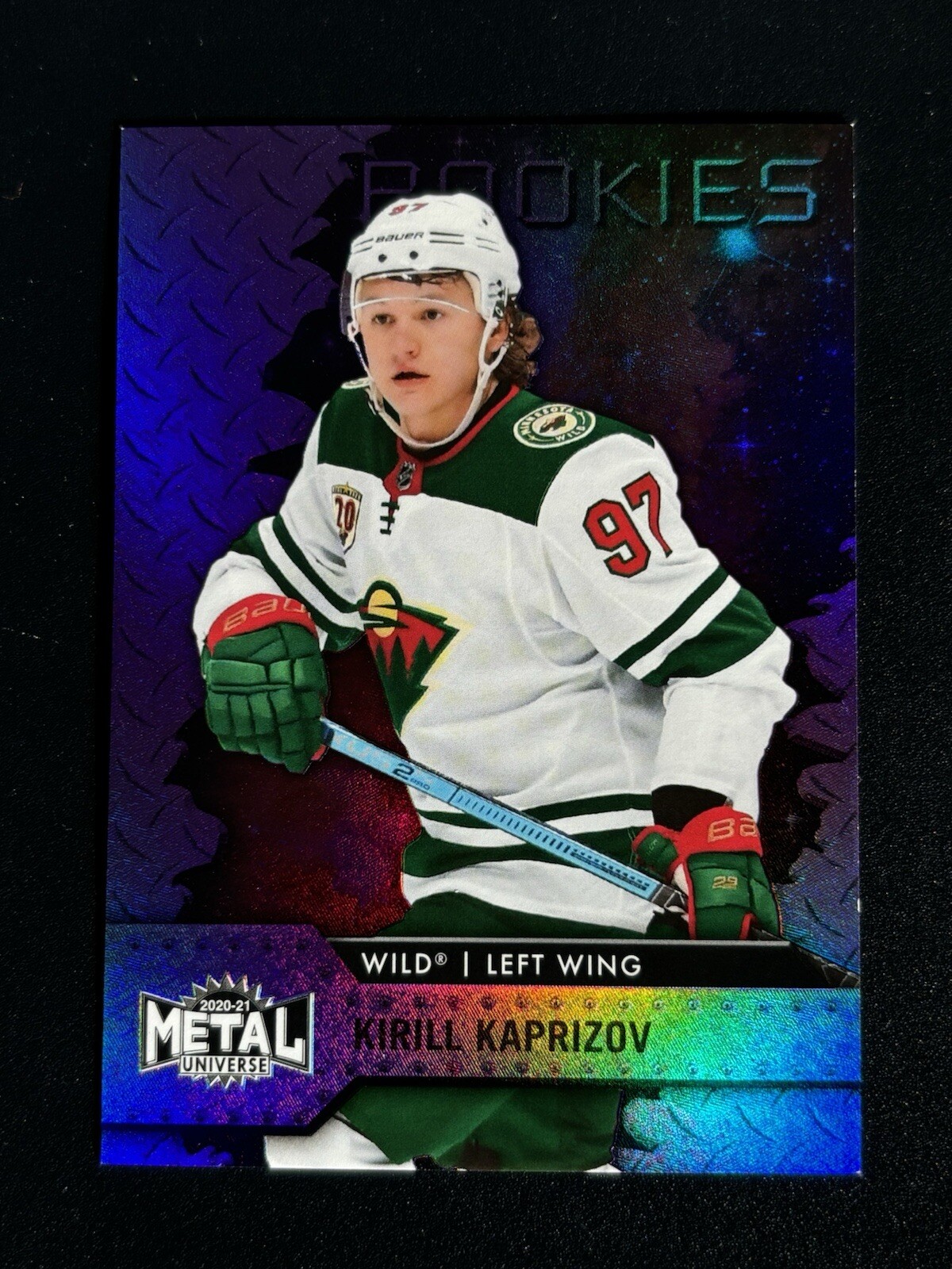 2020-21 Metal Universe - KIRILL KAPRIZOV Rookie RC #125 - Purple Spectrum /199