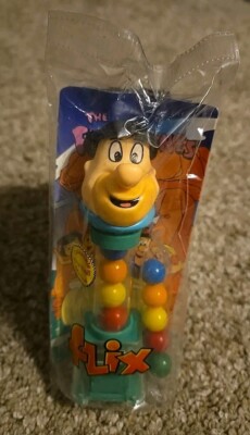 Vintage 1994 Flintstones Fred Flix Collectible Cartoon Gumball Machine NIP 