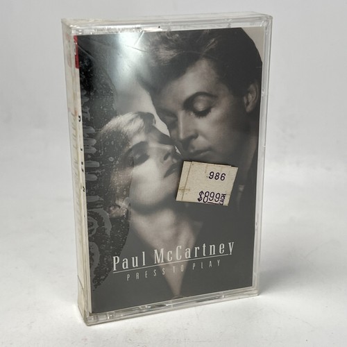 Factory SEALED - Paul McCartney PRESS TO PLAY Cassette 1986 Capitol XDR - NEW!