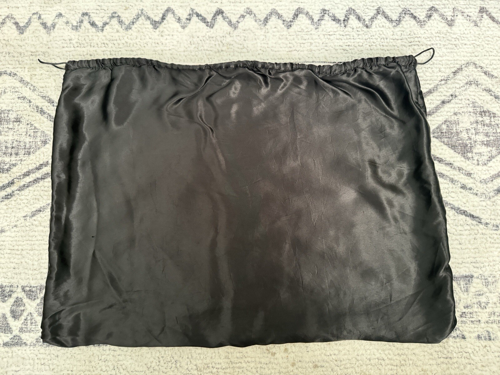 Authentic Yves Saint Laurent YSL Dust Bag with Drawstring Black - Main Image