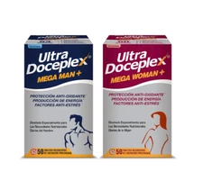 Ultra Doceplex Mega Man+ & Mega Woman+ – Antioxidant, Energy Boost, Stress Relie