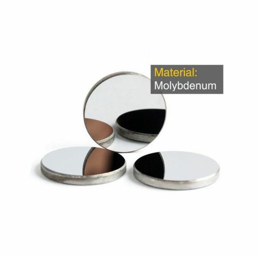 3 pcs Mo 10.6μm Reflection Mirrors for CO2 Laser Engraving, Dia. 25mm THK 3mm - Picture 3 of 6