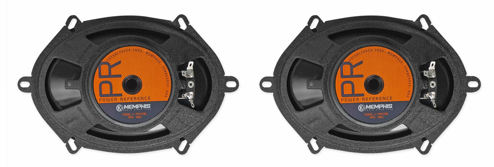 Пара компонентных динамиков Memphis Audio PRX570C 5x7Коаксиальные динамики PRX57 5x7 для автомобильной аудиосистемы