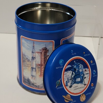VTG. Ltd. Edition 3rd Series NASA Apollo Space Program Tin, Valleybrook Farms