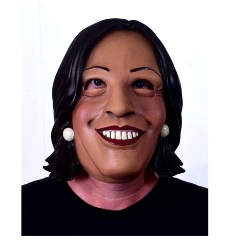 Kamala Harris Mask - Rubber Latex - Politician - Deluxe Costume Accessory - Picture 1 of 3
