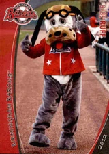 2012 Birmingham Barons Grandstand #30 Babe Ruff MASCOT - NM Baseball Card