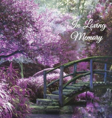 Thumbnail - in Loving Memory Funeral Guest Book, Memorial Guest Book, Condolence