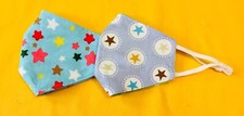 Reversible Child Size Face Covering- Set Of 2 For Ages 6-12