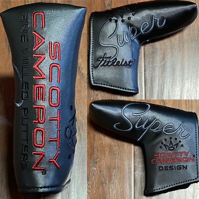 Scotty Cameron Super Select Putter Headcover - New - 100% Authentic