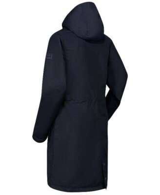 New Womens Regatta Rimona Waterproof Insulated Jacket Navy Size UK 12 | eBay