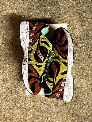 Saucony Grid Azura 2000 Brown Mustard - size 11.5