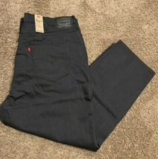 Levi's 541 Athletic Fit Jeans WStretch Stealth Gray Big & Tall Sizes RT$79 D7