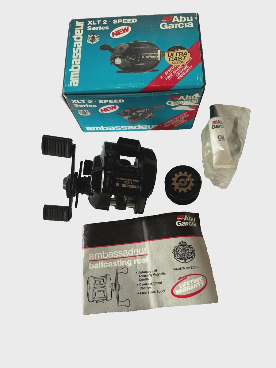 Baitcasting Reel & Spare Spool Abu Garcia Ambassadeur XLT1 2 Baitcasting Reel & Spare Spool Abu Garcia Ambassadeur XLT1 2