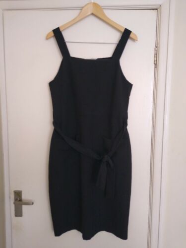 Peacocks - Ladies Mid Length Black Pencil Dress. Ladies Size 12. - Afbeelding 1 van 2