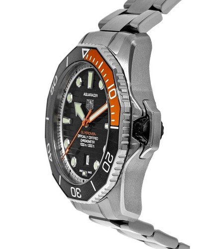 New Tag Heuer Aquaracer Professional 1000 Superdiver Men's Watch WBP5A8A.BF0619 - Afbeelding 3 van 5
