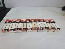 Lot of 10 Vacuum Electron Tubes w Boxes Lindal 4EW6, 6JW8, 6KT8, 1BC2 etc