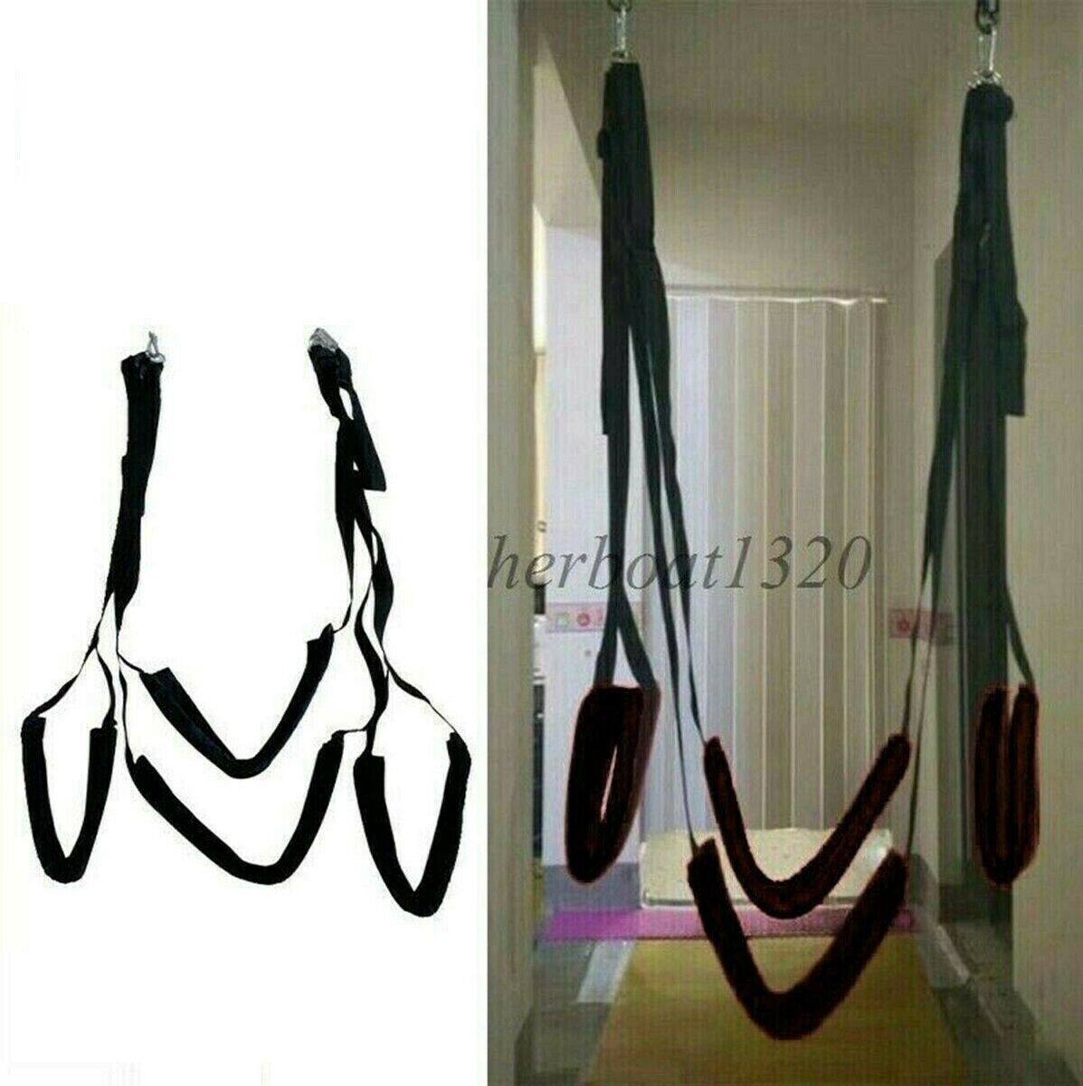 Sex Swing Sling Chair Hanging Positioning Enhancer Restraint Yoga Love Aid  BDSM