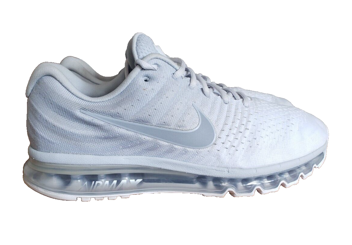 Size 13 Nike Air Max 2017 Pure Platinum 849559-009 Men's