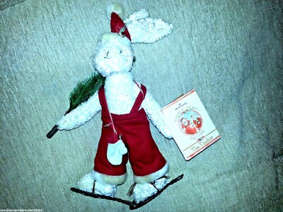 Hallmark Hasen Von Der Bay 2002 Tim Holz 10 '' Plüsch Gefüllte Bunny Rabbit Neu