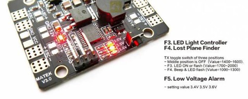 Matek Systems LED & POWER HUB 5 IN 1 V3 5IN1V3 - Picture 4 of 7
