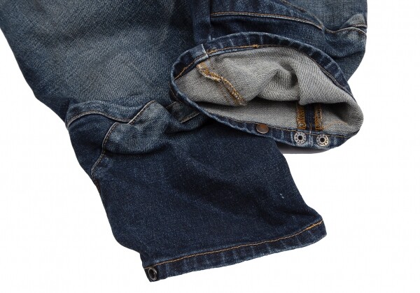 ISAMU KATAYAMA BACKLASH Stretch Cropped 3D Jeans Size M(K