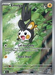 Emolga 112/086 SV: Black Bolt Illustration Rare Holo