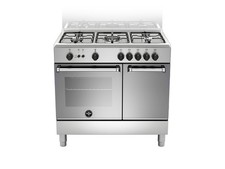 Cucina forno Gas Acciaio Inox 5 Fuochi LA GERMANIA AMN9P5GXV