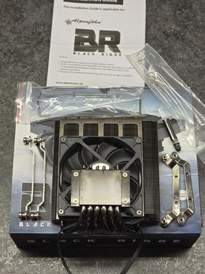 Alpenfohn Blackridge Low Profile 47mm CPU Cooler 92mm Fan Dan Case ITX Rev.B AM4
