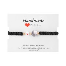 Soccer Football Basketball Baseball Bracelet Gifts for Women Men Birthday Gradua