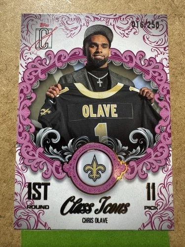 2025 Topps Signature Chris Olave Base (RAW)