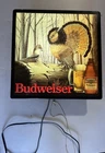 RARE Vintage BUDWEISER Grouse Partridge Bird beer lighted Wall Sign